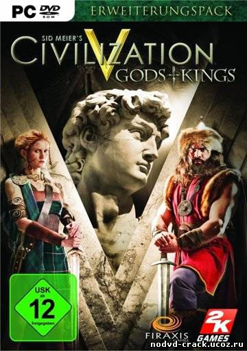 NoDVD для Sid Meier's Civilization V - Gods and Kings [v1.0 EN]